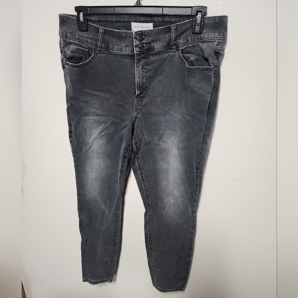 Lane Bryant Charcoal Denim Jeans
